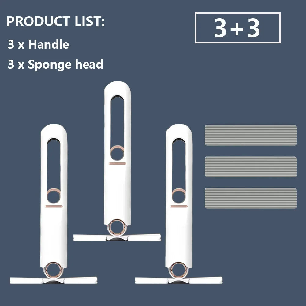 Mini Fregona Plegable — Limpia sin cubo
