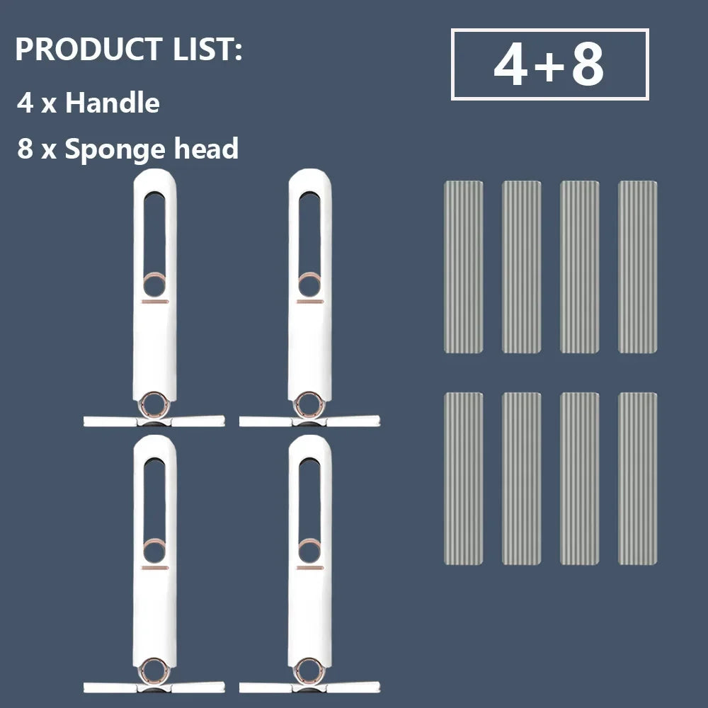 Mini Fregona Plegable — Limpia sin cubo
