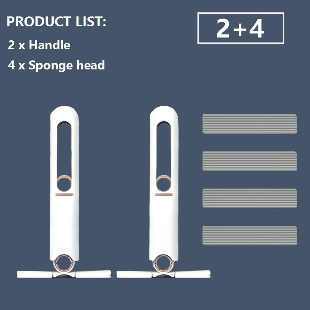 Mini Fregona Plegable — Limpia sin cubo