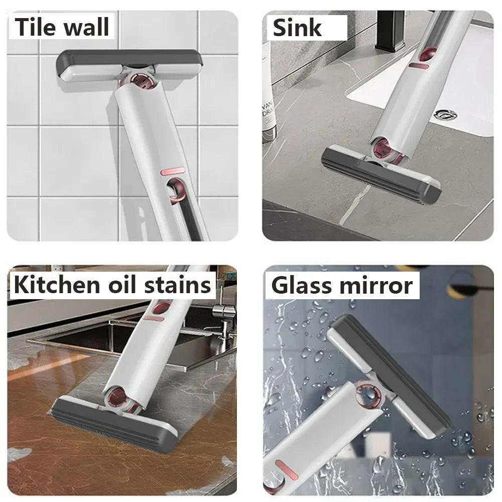 Mini Fregona Plegable — Limpia sin cubo