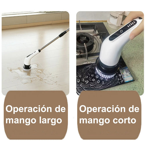 Cepillo Eléctrico Multisuperficie 9 en 1