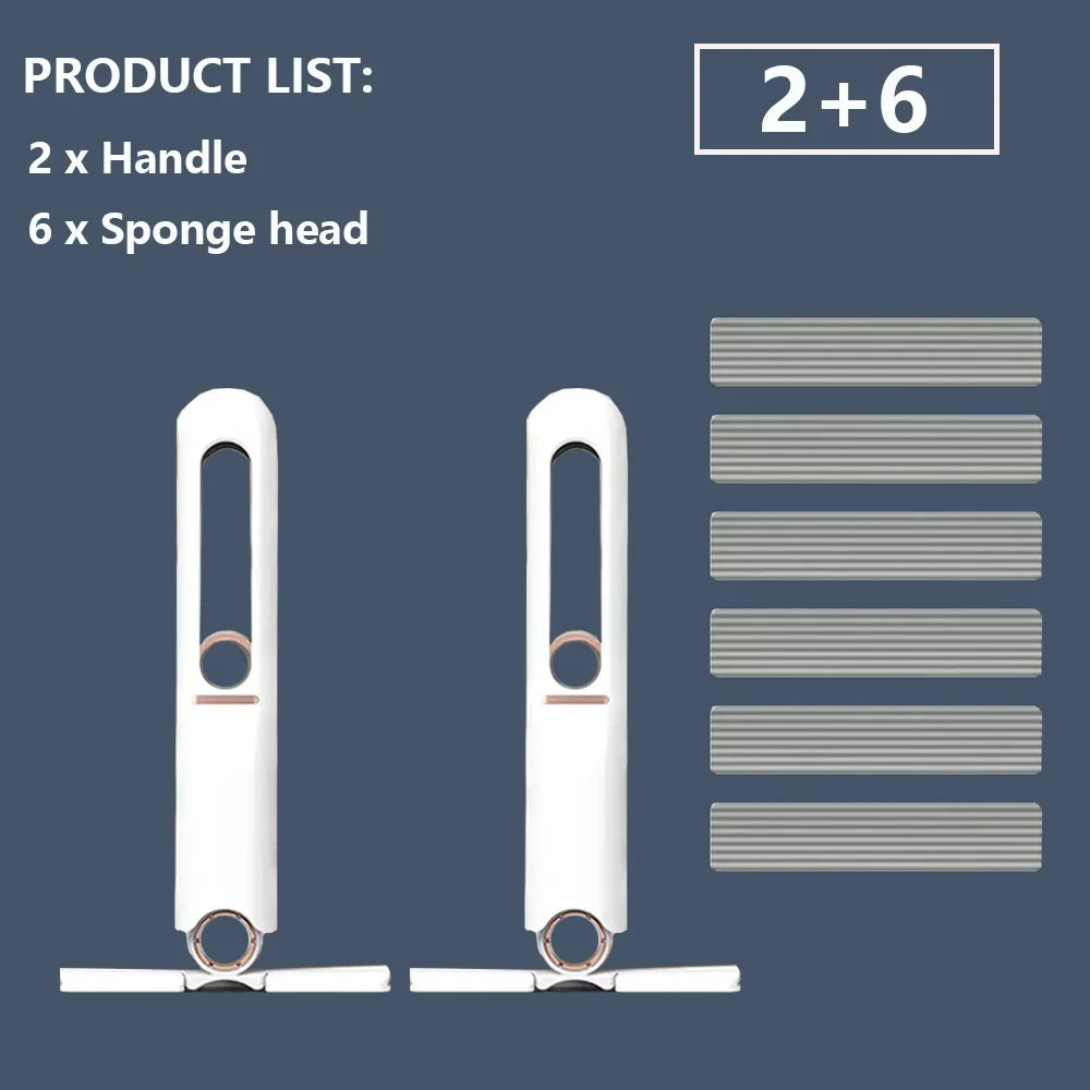 Mini Fregona Plegable — Limpia sin cubo