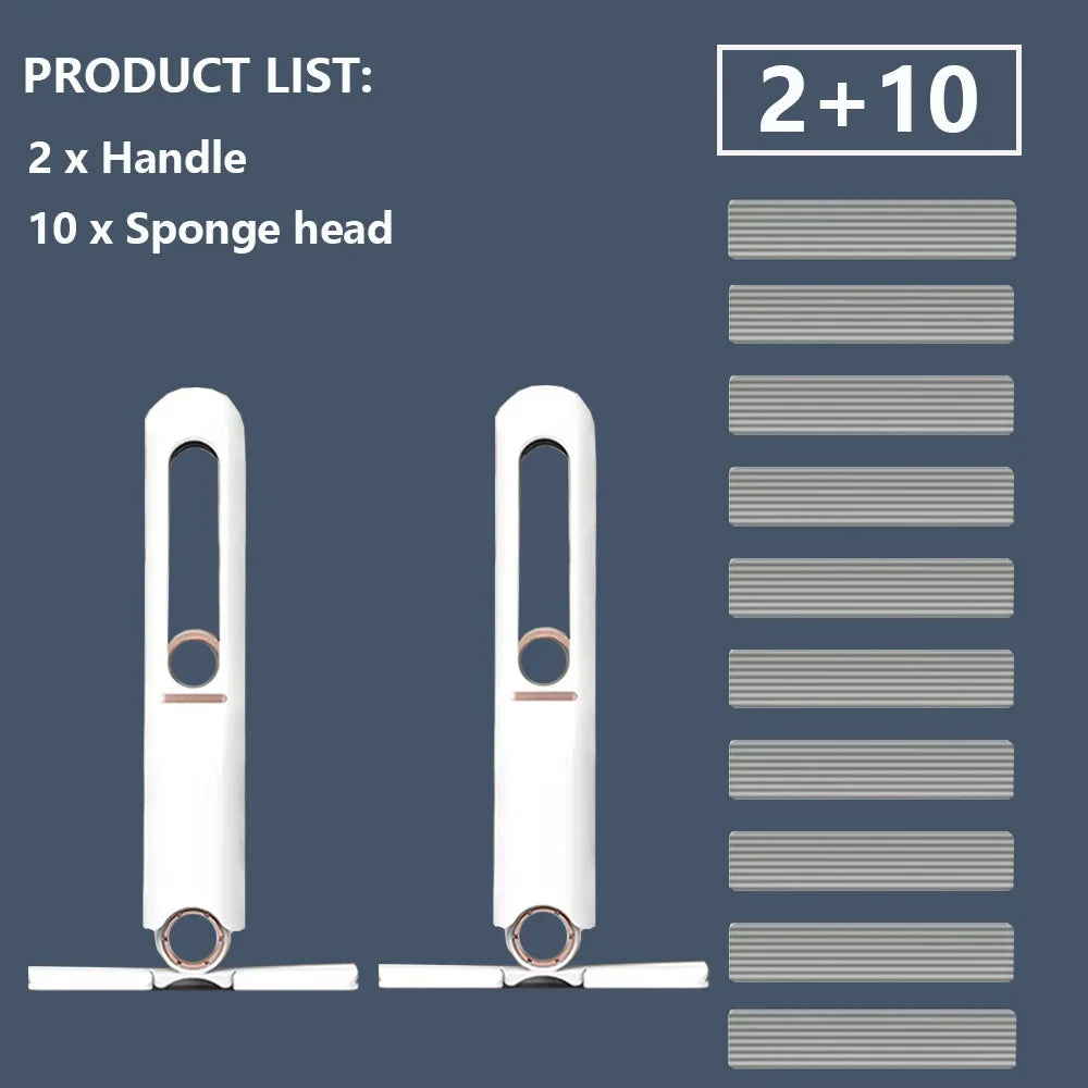 Mini Fregona Plegable — Limpia sin cubo