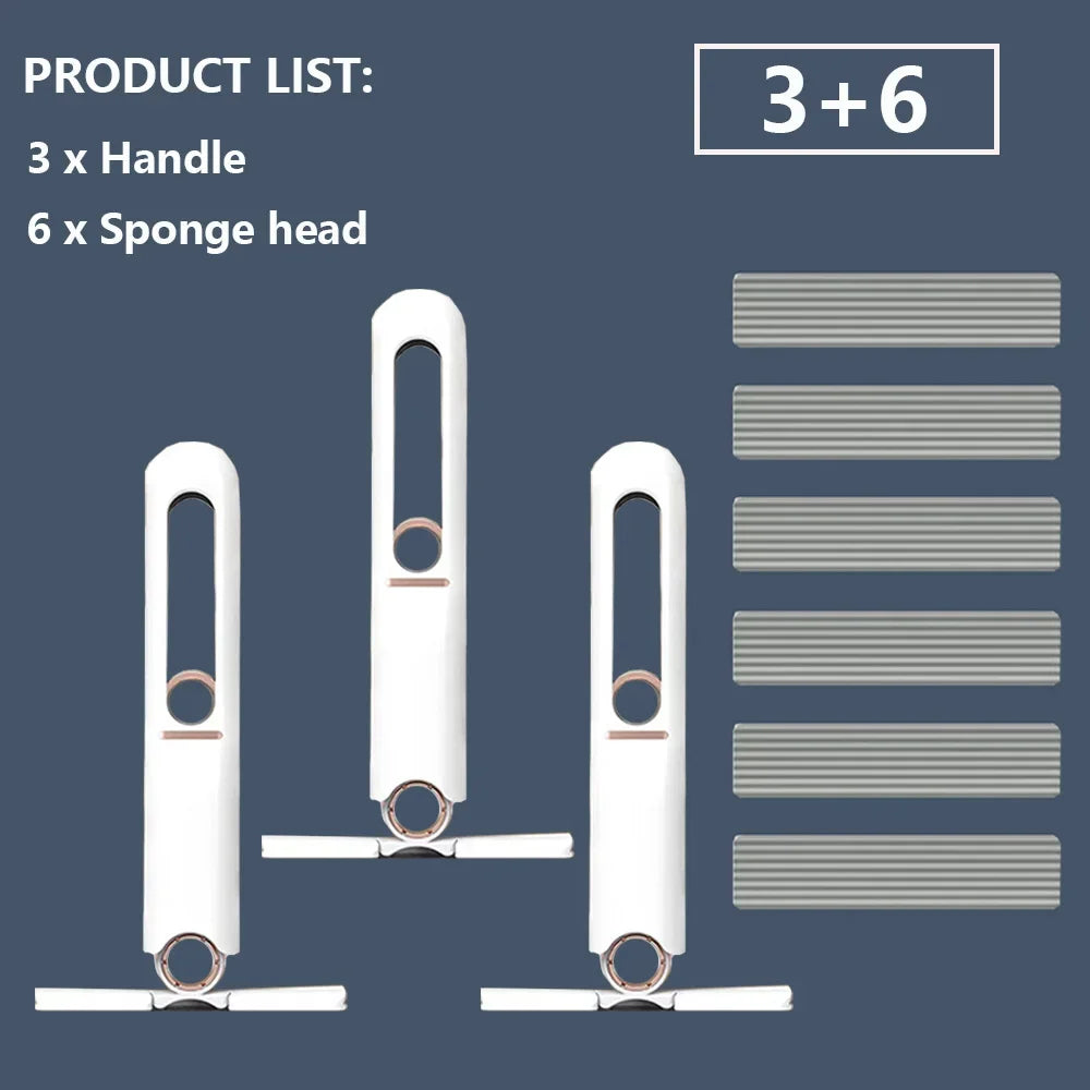 Mini Fregona Plegable — Limpia sin cubo